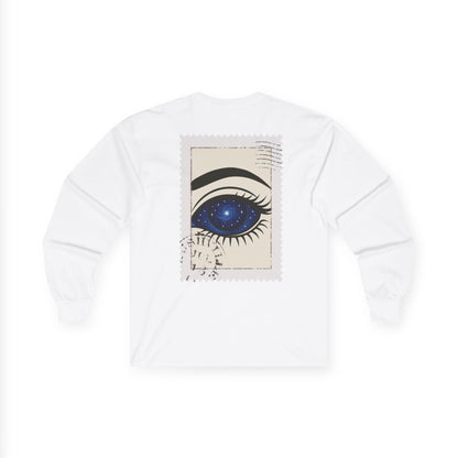 Eye Design Long Sleeve Tee, Unisex Shirt, Casual