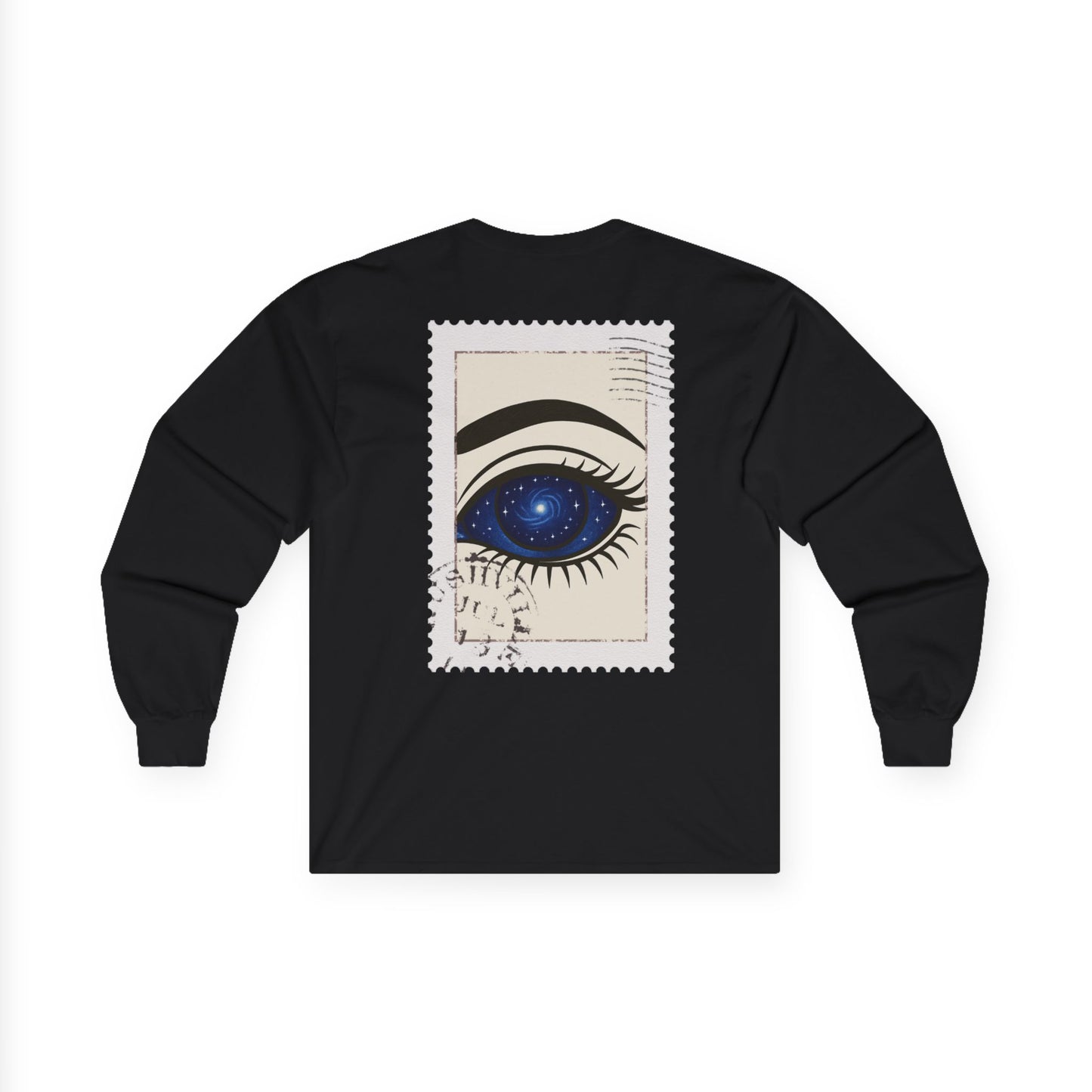 Eye Design Long Sleeve Tee, Unisex Shirt, Casual