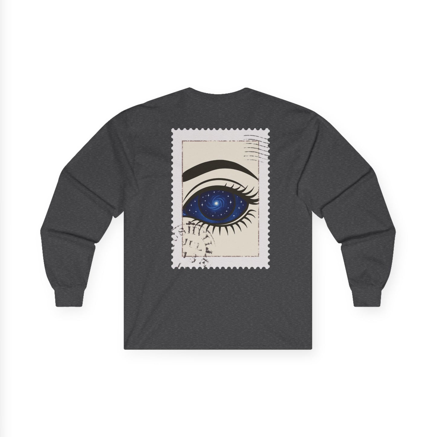 Eye Design Long Sleeve Tee, Unisex Shirt, Casual