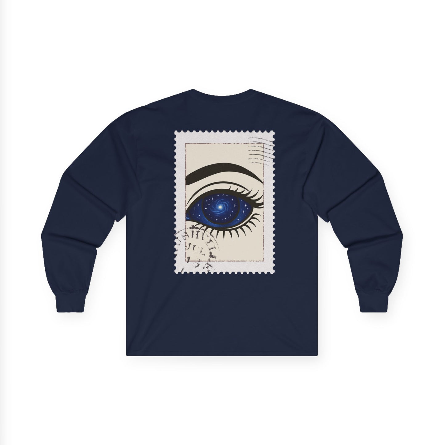 Eye Design Long Sleeve Tee, Unisex Shirt, Casual