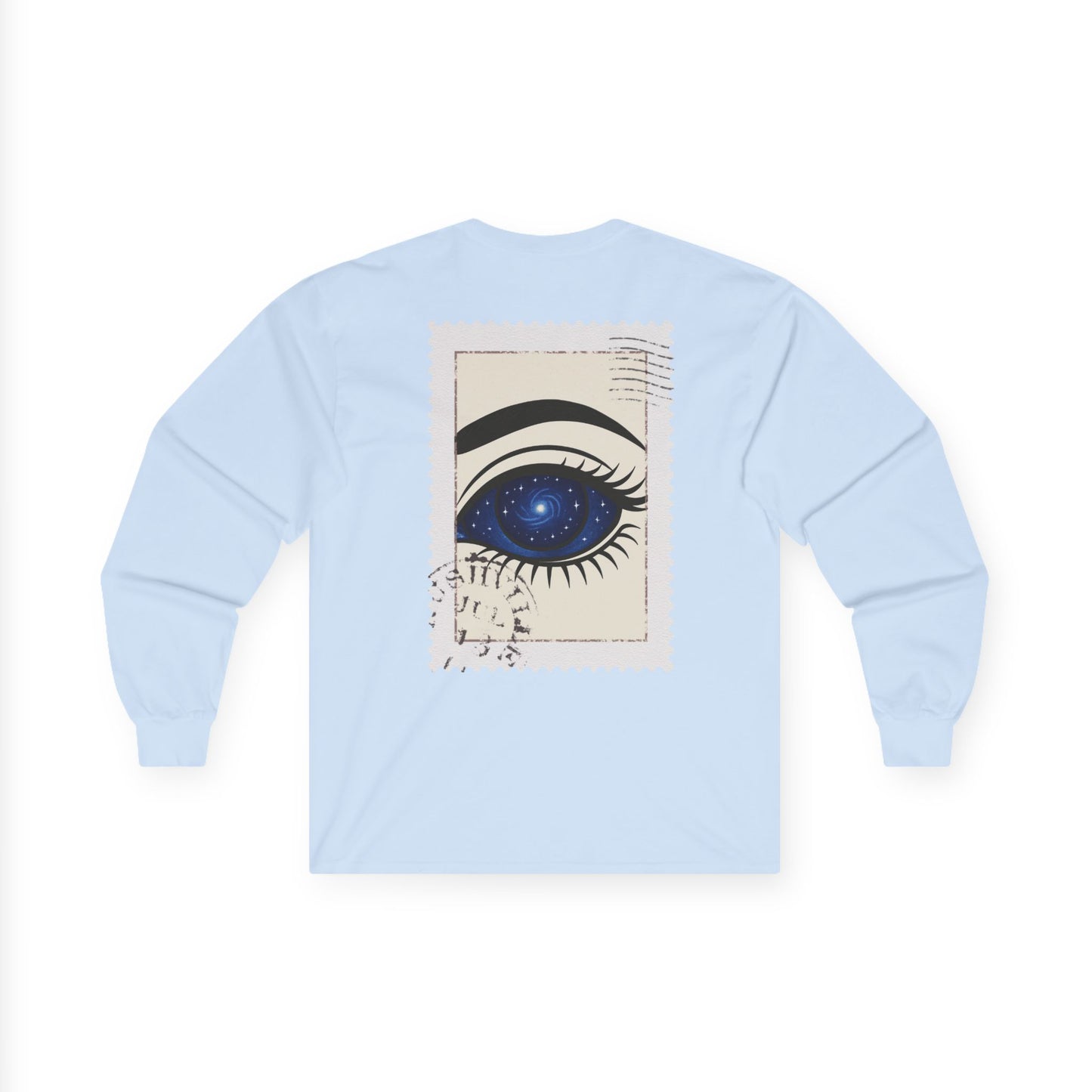 Eye Design Long Sleeve Tee, Unisex Shirt, Casual