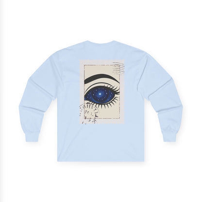 Eye Design Long Sleeve Tee, Unisex Shirt, Casual
